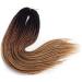 22" Handmade Synthetic Double Dreadlocks Braids Goddess Braiding Hair Attachment Soft Faux(C7_22INCH) 10 strands C7_22INCH - Buy Online on GoSupps.com