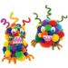 300pc 1 Assorted Pom Poms - Colorful Craft Balls for DIY Decor & Kids Projects - Buy Online on GoSupps.com