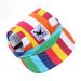 EGURS DOUS BASSEBALL HATES PEACE SUNBONNET SONNECTION HUNDE CAP Dog Hut For Small Medium and Large Dogs and Cats Rainbow Colors L
