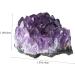 FOMIYES 2pcs Natural Crystal Cluster Decor Natural Gemstone Specimen Desktop Crystal Ornament Crystal Stone Purple Medium - Buy Online on GoSupps.com