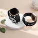 Oielai Sunflower Engraved Bracelet for Fitbit Versa 3/4 & Sense 1/2 - Soft Silicone Replacement Wristband for Women - Black S (4.7-7) - International Shipping - Buy Online on GoSupps.com