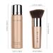 LOKFAR Silky Mist AirBrush Foundation Set with Brush | Full Coverage Smooth Radiant Finish | Breathable Lightweight Formula | 01 Ivory - Buy Online on GoSupps.com