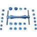 Bicycle Bearing Press Set - Universal Bike Axis Installation Kit for Wheel Hubs - Blue - Buy Online on GoSupps.com