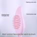 Samuliy Face Washer Silicone Face Washer Double Sided Silicone Face Scrub Brush Manual Hair Scrub for Men and Women Skin Care Face Brushes for Sensitive Dry Solid Powder - Buy Online on GoSupps.com