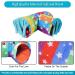 HOMEYA Pet Small Animal Tunnel with Fleece Forest Curtain - Hideout Play Tube for Guinea Pigs, Chinchillas, Hedgehogs, Rats, Sugar Glider - Rainbow, S-10.8 X 4.7 - Buy Online on GoSupps.com
