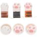 Body Exfoliating Sponge Elastic Cute Bathing Clean Scrub Brush with 4 Cat Paws shower scrub brush - Buy Online on GoSupps.com