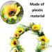 Sunflower Headband Sunflower Hair Wreath Floral Flower Crown for Girls Brides Ladies - Buy Online on GoSupps.com