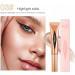 Highlighter Makeup Stick - Highlighter Makeup & Stick | Liquid & Highlighter Makeup Contouring Makeup Highlighter & Color for Face & Body Lambo High Gloss Liquid 03# - Buy Online on GoSupps.com