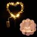 KIPETTO Love Heart Pearls LED Cake Topper | Perfect for Birthday Wedding Anniversary & Party Decorations - Buy Online on GoSupps.com