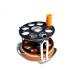 pelengas Spearfishing Speargun Reel Stanless Steel -Plastik with Side Exit Line black-orange