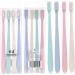 Travel-Friendly Organic Toothbrush Set - 6 Boxes of 8 Pieces | Portable Couple's Oral Care Essentials - Buy Online on GoSupps.com