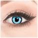 Meralens Funnylens 1 pair of colored crazy fun sky demon year contact lenses.Perfect for Halloween carnival carnival or carnival with free contact lens containers without strength!