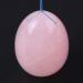 Rose Quartz Yoni Egg | Oval Massage Stone for Postpartum Recovery & Kegel Exercises - Buy Online on GoSupps.com