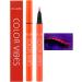 Neon Eyeliner 8 Colors Rainbow Eyeliner Waterproof Smudge Proof Neon Green Eyeliner for Body Eye Face Paint Makeup Shakven Orange 1 count (Pack of 1) - Buy Online on GoSupps.com