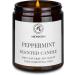 Peppermint Fragrance Candle 150g | 100% Essential Oil | Soy Wax Aromatherapy | Perfect Gift for Mother's Day & Birthdays - Buy Online on GoSupps.com
