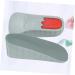 FRCOLOR Height Increase Shoe Inserts - Non-Slip Heel Lift Insoles & Cushions for All Shoes - Universal Grey 11x8cm - Buy Online on GoSupps.com