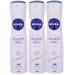 Nivea 48H Freshness Body Spray - Double Effect 3x150ML Packs - Buy Online on GoSupps.com