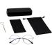 Buy Flydo Blue Light Filter Glasses for Women | Stylish Blue Light Blocking Glasses for Computer TV and Gaming | Protect Your Eyes from Digital Strain | Black & Silver Options Available - Buy Online on GoSupps.com