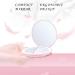 YUEARN LED Compact Mirror with Lights | Double-Sided Travel Makeup Mirror | 1/10x Magnification | Dimmable Brightness | Pocket Mirror for Handbag | Type-C Charging Port - Buy Online on GoSupps.com