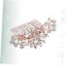 MAGICLULU 1pc Rhinestone Bridal Comb Wedding Hair Comb Pearl Bridal Headdress Wedding Hair Accessories Bridal Hair Accessories - Buy Online on GoSupps.com