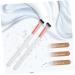 VINTORKY 3pcs Fish Tail Brush Contour Brush Brushes for Nose Makeup Nose Brush Nose Makeup Tool Aluminum Tube 18.50X1.00X1.00CM As Shown - Buy Online on GoSupps.com