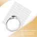 Invisible Ring Size Adjuster 6 Sheets Silicone Guard Reducer Tightener - 8 Sizes (Transparent) - Buy Online on GoSupps.com