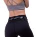 KEGE Reflective Running Belt Fanny Pack - Bounce Free, Water Resistant, Lightweight Waist Pack for Gym Phone Holder - Carbon Black - Buy Online on GoSupps.com