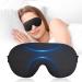 Sleep Mask for Side Sleeper Soft Breathable Eye Cover for Women Men 3D Contoured Cup Sleeping Mask & Blindfold Soft Comfort Eye Shade Cover for Travel Yoga Nap
