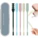 Nose Hair Trimmer 5Pcs Double Sided Nasal Hair Cutter 360 Rotating Portable Manual Nose Hair Scissors Washable Nose Trimmer for Women & Men Travel Essentials - Buy Online on GoSupps.com