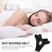 Stop Snoring with GLEAVI Anti Snore Chin Strap - Adjustable Breathable Head Band for Men and Women | Anti Snoring Solution - Buy Online on GoSupps.com