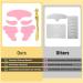 Reusable Silicone Wrinkle Patches Kit - Face & Forehead Wrinkle Treatment with Massage Stick | Overnight Patches for Under Eyes & Facial Care - Buy Online on GoSupps.com