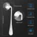 Ghzzy Adaptive Curved Utensils | Angled Anti-Shake Spoon for Seniors & Arthritis | Stainless Steel Eating Aid - Left-Handed - Buy Online on GoSupps.com