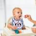 Yafane Baby Bibs Waterproof - 10 Pack Soft Cotton Bibs with Velcro Fastener for Boys & Toddlers - Buy Online on GoSupps.com