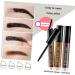 FRCOLOR Waterproof Brow Pencil Eyebrow Glue Gel Eye Brow Gel Eyebrow Tint Eyebrow Cream Unibrow Makeup Pen 1 count (Pack of 1) Dark Grey - Buy Online on GoSupps.com