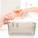 minkissy Nail Art Bowls Soaking Bowl Nail Salon Supplies Nails Exfoliating Containers Soaking Container Nail Manicure Bowls Nail Art Accessory Manicure Tool Nail Bowls Organizer Snack Wood 28x15.5cm Grey - Buy Online on GoSupps.com
