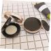 FRCOLOR Box Body Powder Black Container Makeup Container Dispenser Container Small Powder Container Makeup Powder Container Travel Pp Liquid Foundation Powder Puff - Buy Online on GoSupps.com