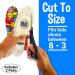 Kids Shoe Insoles - 2 Pairs Child Replacement Inserts for Children & Toddlers | Cut-to-Fit Soft Foam Gel - Bubble Gum Scented - Buy Online on GoSupps.com