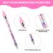 Double-Sided Nail Strass Picker Tool - Wax Pencil & Point Drilling Pin for Rhinestones & Diamond Painting - Multicolored with Storage Box - Buy Online on GoSupps.com