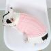 Gojiny Dog Sweater Vest - Warm Soft Knitted Crochet Jacket for Small Medium & Large Dogs - Pink - Buy Online on GoSupps.com