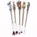 Wand Potter Makeup Brushes Set | Magic Eye Shadow, Eyeliner, Lip Brushes | Harry Potter Inspired | 5pcs with Gift Bag - Buy Online on GoSupps.com