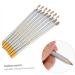 Mikinona 10pcs Pencil Sharpener Eyebrow Pencil Smooth Eyeliner Pencil Eye Shadow Pencils 2 in 1 Eyebrow Brush - Buy Online on GoSupps.com