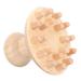 BCOATH 1 piece of wood massage comb smooth wooden massage device Home massage comb Hand massager Creative headwear practical massage comb home massage crate wood head comb