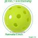 Avesfer Plastic Golf Practice Balls - Soft Anti-Crack Limited Flight 42mm - 12 PCS - Buy Online on GoSupps.com