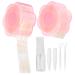 SKISUNO Girl Eyelid Sticker 1 Set Lace Double Eyelid Sticker Lifting Belt Invisible Eyelid Tape Makeup Invisible Eyelid Sticker 5.3x5.3cm As Shown