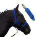 Horse delini Halfter Fohlten Halfter with a knitting halter for wooden horse - foal halter twice adjustable to chin straps & neck pieces (foal royal blue) foal royal blue