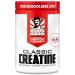 Old School Classic CREATINE - World’s First Probiotic Infused Creatine Monohydrate for Muscle Size Strength Immune Boost Brain Health & Gut Optimization Unflavored 300g Powder & Scoop