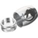 BESPORTBLE 2pcs Rabbit Urn Urns Small Pet Urn Bunny Urn Small Dog Urn Parrot Urn Metal Pet Urn Stainless Steel 4.00X3.00X3.00CMx2pcs Silverx2pcs - Buy Online on GoSupps.com