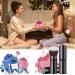 2 Pack Retractable Makeup Brush Telescopic Face Brush Retractable Face Kabuki Brush Round Powder Travel Makeup Brushes Powder Foundation Blush Portable Makeup Brush (Black And White) - Buy Online on GoSupps.com