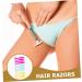 Skisuno 15-Piece Women's Body Hair Remover Set - Stainless Steel Razors & Clippers for Armpit Leg & Bikini Hair Removal - Buy Online on GoSupps.com