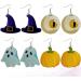 SOIMISS 4 Halloween Earrings Ladies Earrings Halloween Bag Stuffer Erings Ear Decoration Miss Cosplay Ghost - Buy Online on GoSupps.com